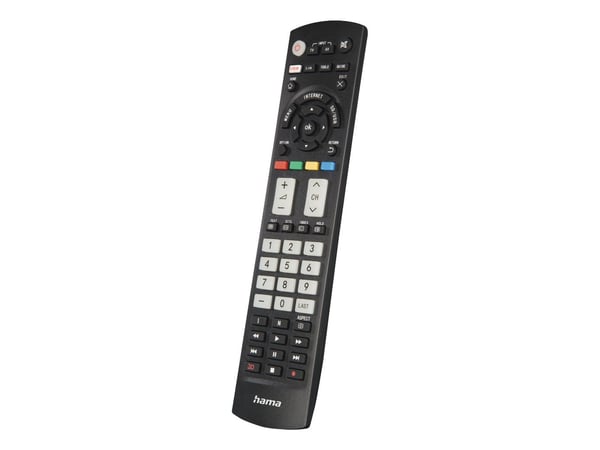 Hama 00221064, TV, IR Kabelfri, Trykknapper, Svart
