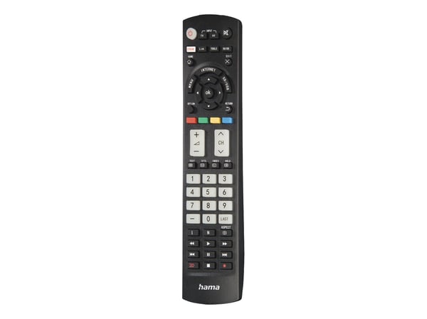 Hama 00221064, TV, IR Kabelfri, Trykknapper, Svart