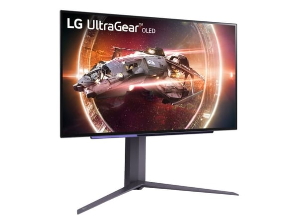 LG UltraGear 27GS95QX-B - OLED-skjerm - gaming - 27" (26.5" synlig) - 2560 x 1440 QHD @ 240 Hz - 200 cd/m² - 1500000:1 - HDR10 - 0.03 ms - 2xHDMI, ...