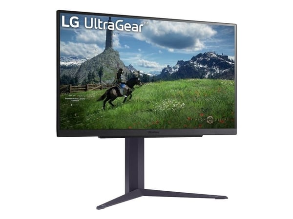 LG UltraGear 27GS85QX-B - LED-skjerm - gaming - 27" - 2560 x 1440 QHD @ 200 Hz - Nano IPS - 400 cd/m² - 1000:1 - DisplayHDR 400 - 1 ms - 2xHDMI, Di...