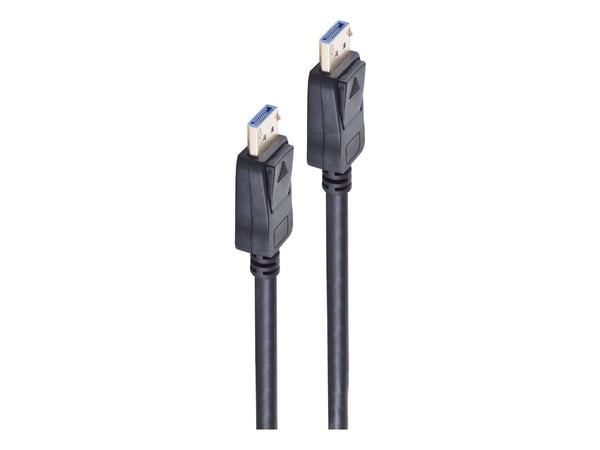 shiverpeaks BS10-81035, 2 m, DisplayPort, DisplayPort, Hankjønn, Hankjønn, 7680 x 4320 piksler