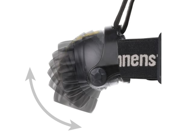 Brennenstuhl 1177310010, Hodebåndslommelykt, Sort, Plast, Lade, IP44, LED