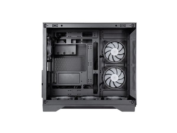 Chieftec Visio - Tower - ATX (herdet glass) - ingen strømforsyning (ATX) - svart - USB/lyd