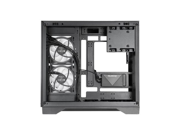 Chieftec Visio - Tower - ATX (herdet glass) - ingen strømforsyning (ATX) - svart - USB/lyd