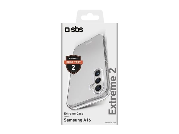 SBS TEEX2SAA16, Etui, Samsung, Galaxy A16, 16,5 cm (6.5"), Gjennomsiktig