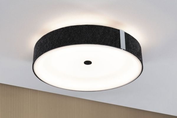 Paulmann Malika, LED, 2700 K, 2500 lm, IP20, Antrasitt