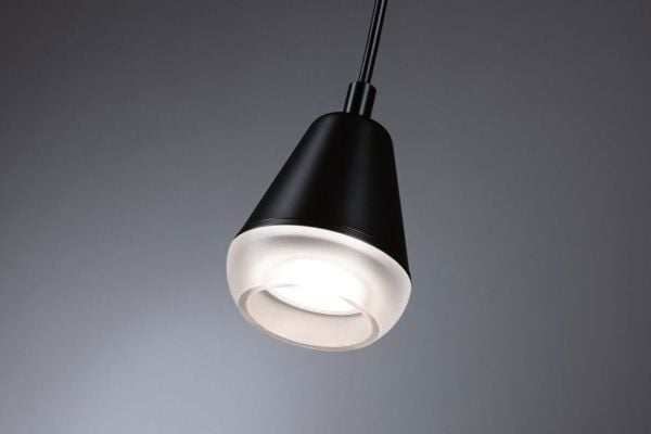 Paulmann Luia, 1 lampor, GU10, IP44, Svart