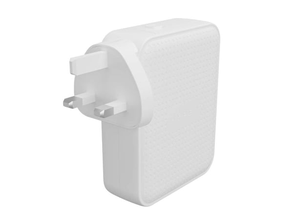 HyperJuice - Strømadapter - 145 watt - utgangskontakter: 4 - hvit