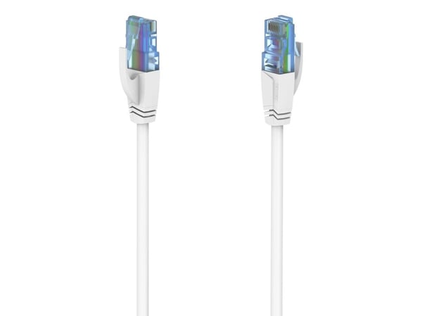 Hama 00200674, 1,5 m, Cat6a, U/UTP (UTP), RJ-45, RJ-45, Hvit
