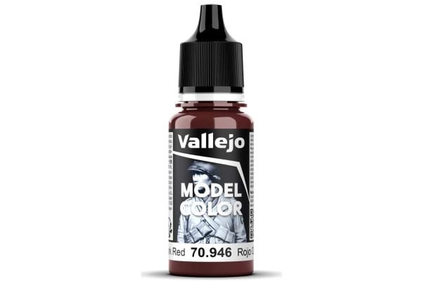 Vallejo 70.946, 17 ml, Röd, Matt, Flaska