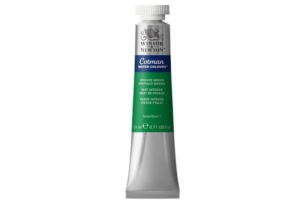 Cotman akvarellfärg 21 ml Intense Green 329