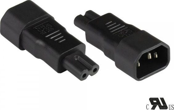 Alcasa PA-1470S, C14, C7, 250 V, 2,5 A, Lajittelu, Polyvinyylikloridi (PVC)