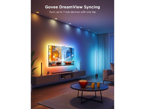 Govee TV Backlight 3 Lite Kit With Strip Light and Light Bar