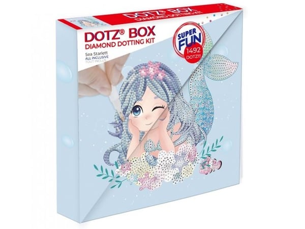 Diamond Dotz DBX.077, Timanttimaalisetti lapsille, Monivärinen