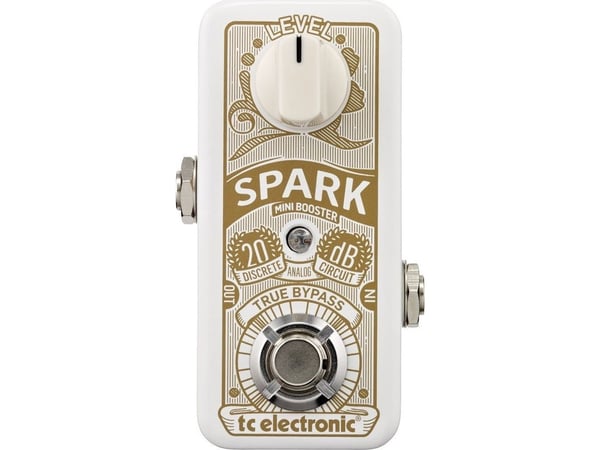 TC Electronic Spark Mini effektsbrett - hvit