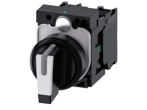 Siemens 3SU1100-2BM60-1NA0, Muovi, Musta, Metallinen, 68 g, 95 mm, 32 mm, 149 mm