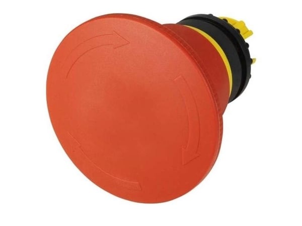 Eaton M22-PVT45P, Painikekytkin, Langallinen, Musta, Punainen, Keltainen, IP66, IP67, IP69K, UL, CSA, 45 mm