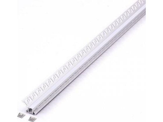 LED-list profil V-TAC, aluminium, 2 m, hvit