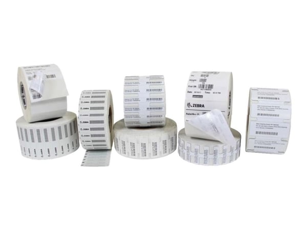 Zebra Z-Ultimate 4000T - Polyester - permanent akrylhäftning - EOS-200 76.2 x 13.9 mm 3000 etikett (er) (2 rulle/rullar x 1500) RFID-etiketter