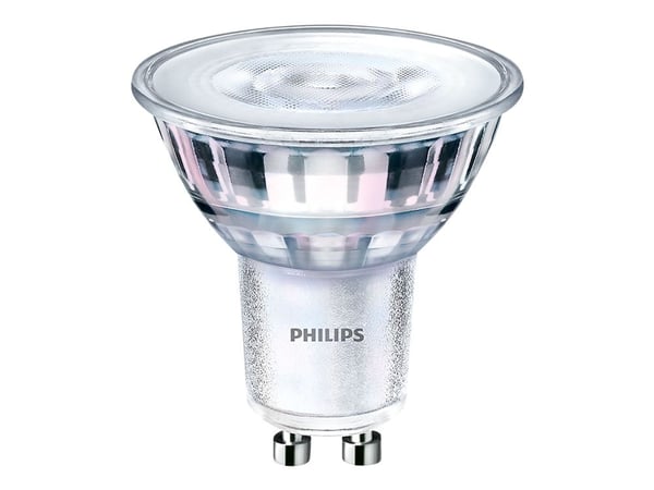Philips CorePro LEDspot - LED-pære for søkelys - GU10 - 4 W (ekvivalent 50 W) - klasse F - varmt hvitt lys - 2700 K