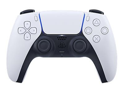 Sony DualSense - Håndkonsoll - trådløs - Bluetooth - hvit - for Sony PlayStation 5