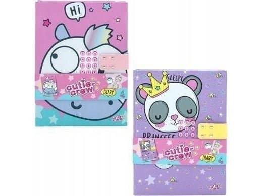 Createspace Independent Publishing Platform CUTIE CREW skrivebok med kode 6/op CC60345 15692
