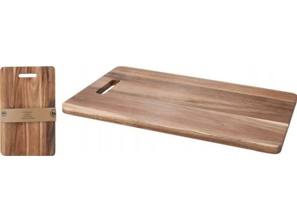 Skärbräda Excellent Houseware trä WOOD 40 x 25 x 1 cm