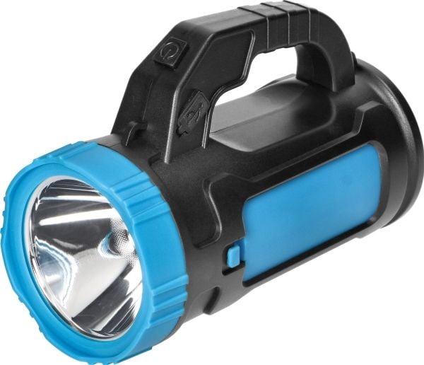 Orno lommelykt LED SMD 3W + COB 3W, 110 lm, to strømvalg - batteri 1200 mAh eller 3xAA