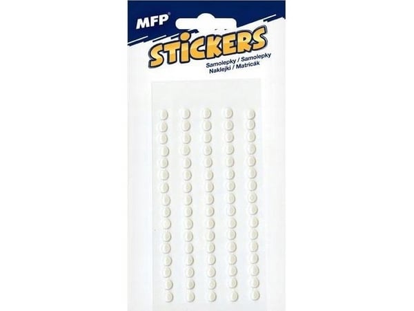 MFP papir klistremerker perle 5 mm 1101PE 1032382 MFP papir klistremerker perle 5 mm 1101PE 1032382