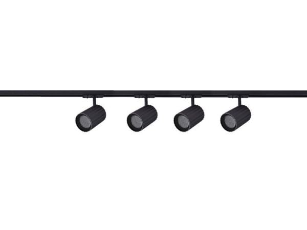 Valo_Presti Light Track System Tokio 4Xgu10 Musta