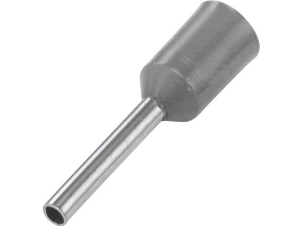 Vogt Verbindungstechnik 490208 Kaapelinsokka 0,75 mm² Osittain eristetty Harmaa 100 kpl