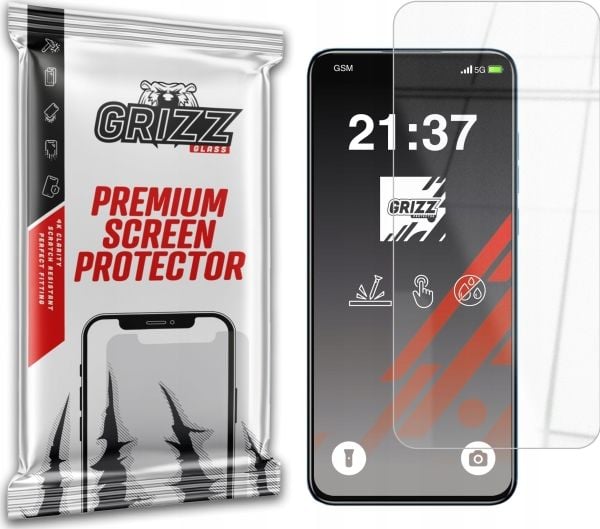 GrizzGlass Szkło hybrydowe GrizzGlass HybridGlass til Oukitel C57S
