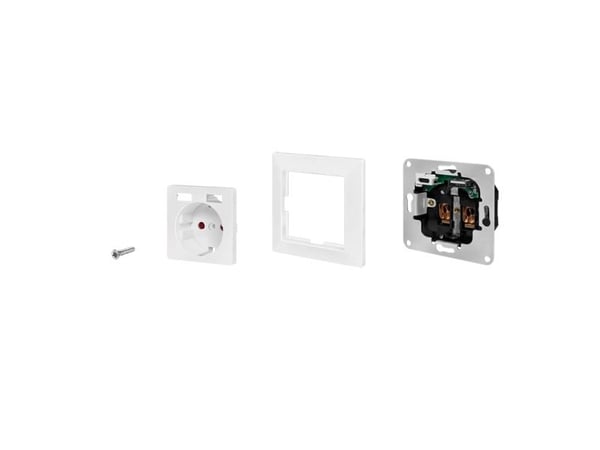 Pistorasia, 1x CEE 7/3, 1x USB-A, 1x USB-C