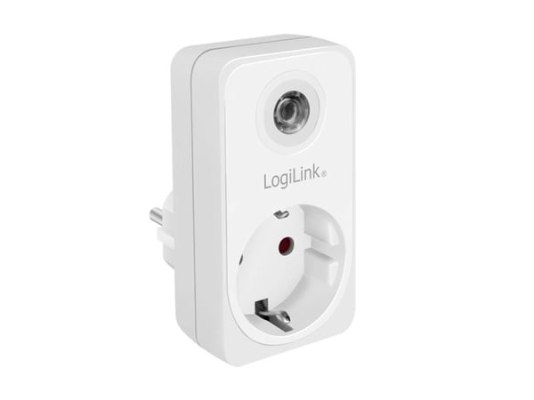 LogiLink-adapter med skymningssensor, 1xCEE 7/3
