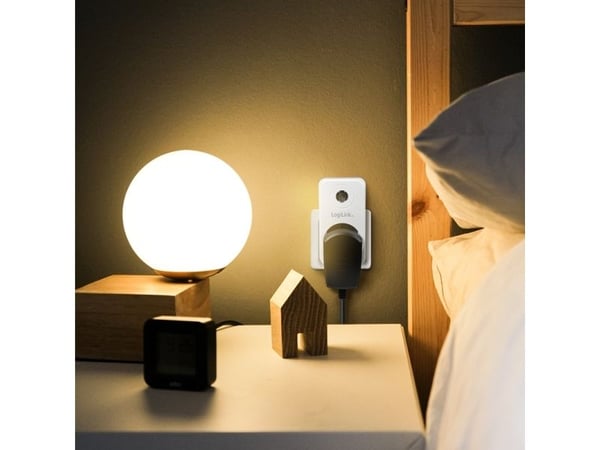 LogiLink-adapter med skymningssensor, 1xCEE 7/3
