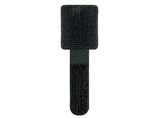 Schwaiger tarranauhakiinnike seinäkiinnike 90x12x2mm musta 10kpl