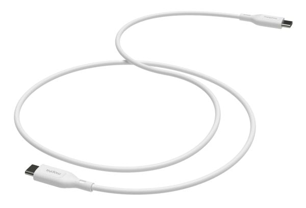 mophie essentials 409913781, 2 m, USB C, USB C, Valkoinen