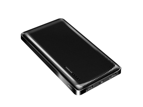 LogiLink PA0316, 10000 mAh, 12 W, musta