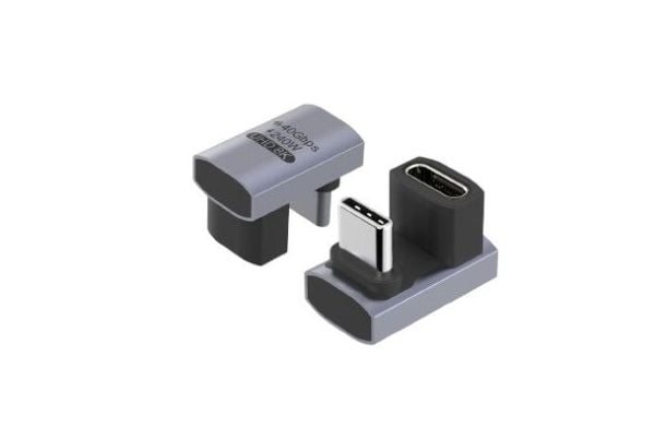 MicroConnect Premium - USB-adapter - USB-C (hann) til USB-C (hunn) - USB4 Gen3x2 - up to 40 Gbps data transfer rate, USB Power Delivery (240 W), vi...