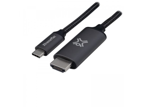 MCL XWH-ACH2-13, 2 m, USB C, HDMI-tyyppi A (vakio), Uros, Uros, Suora