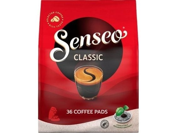 Kaffepads Jacobs Douwe Egberts SENSEO(r) CLASSIC, 36 stk.