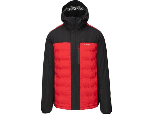 Herrejakke Hi-Tec dunjakke med hette polstret til ski quiltet Helten str. XL
