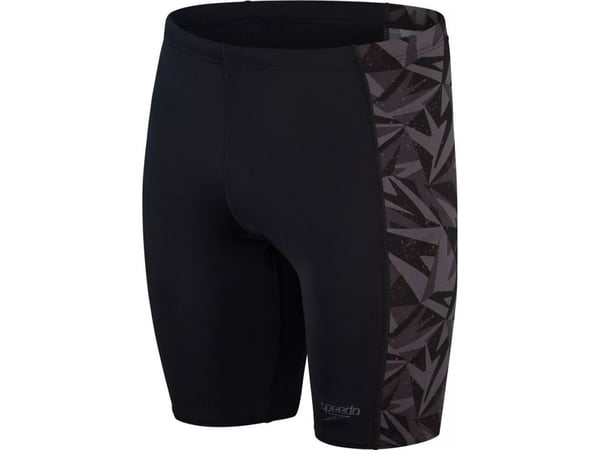 Speedo herrbadshorts Speedo HYPERBOOM PNL JAM AM svart/oxidgrå strl 40