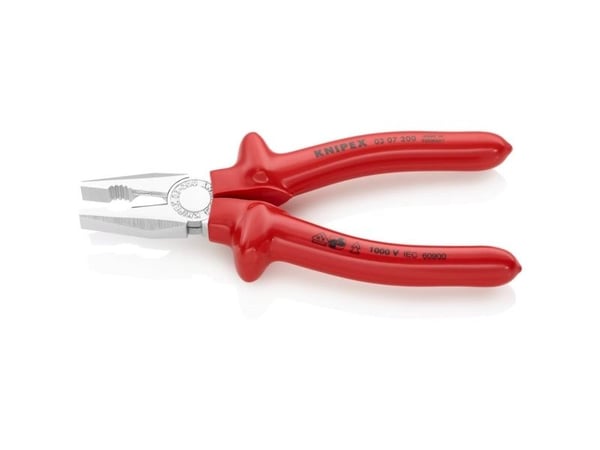 Knipex 03 07 200, Stål, Rød, 200 mm, 339 g