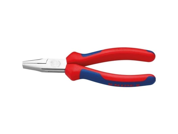 Knipex 20 05 160, Nesetang, Kromvanadiumstål, Plast, Blå, Rød, 160 mm, 176 g