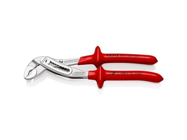 Knipex 88 07 250, Not-og-fjær-tang, Kromvanadiumstål, Plast, Rød, 250 mm, 420 g