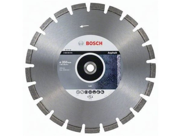 Bosch DIAMANTSKIVE BEST ASPHALT 350X20/25,4MM