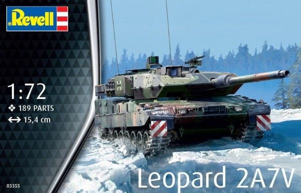 Malli plastikowy Czołg Leopard 2A7V 1/72