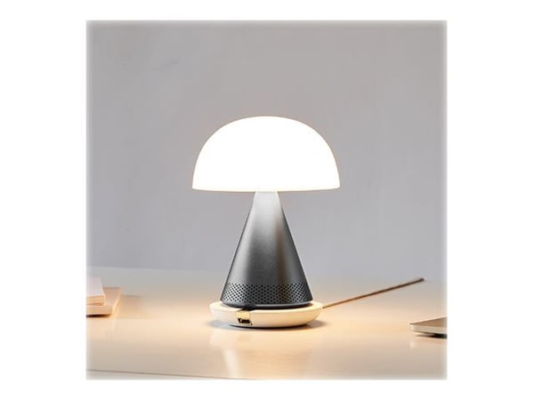 LEXON LH76MX, Harmaa, Metallinen, Akryylinitriilibutadieenistyreeni (ABS), Alumiini, Lasi, Makuuhuone, Lastenhuone, Käytävä, Vastaanotto, Office, L...