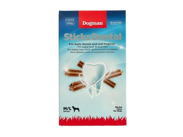 Dogman Sticks Dental Medium/large 28p 13cm